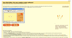Desktop Screenshot of easy-web-editor.net