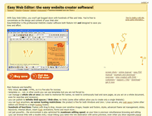 Tablet Screenshot of easy-web-editor.net